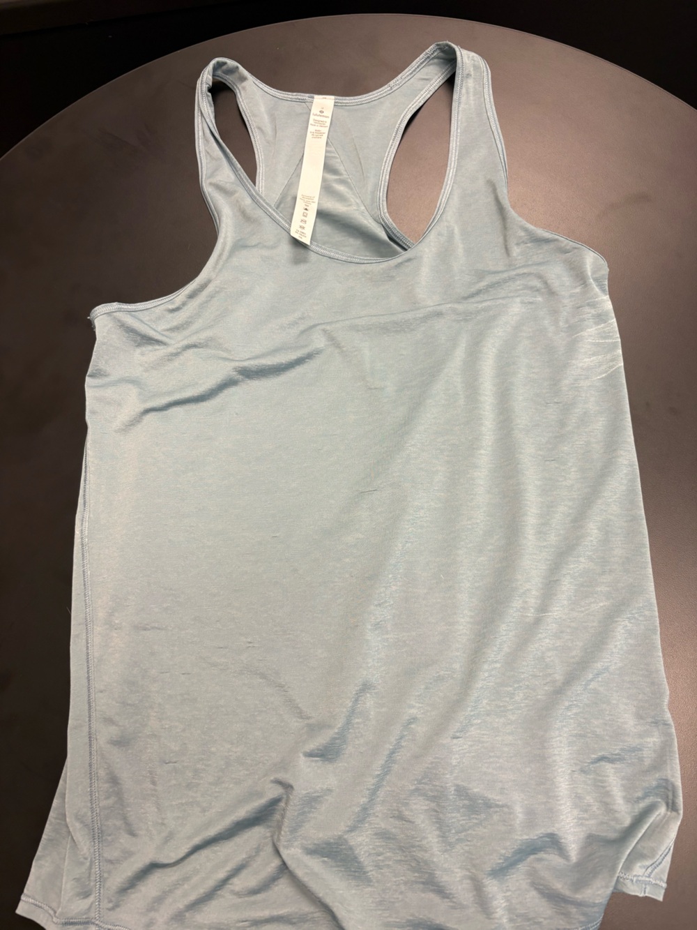 lululemon athletica Light Blue Racerback Tank